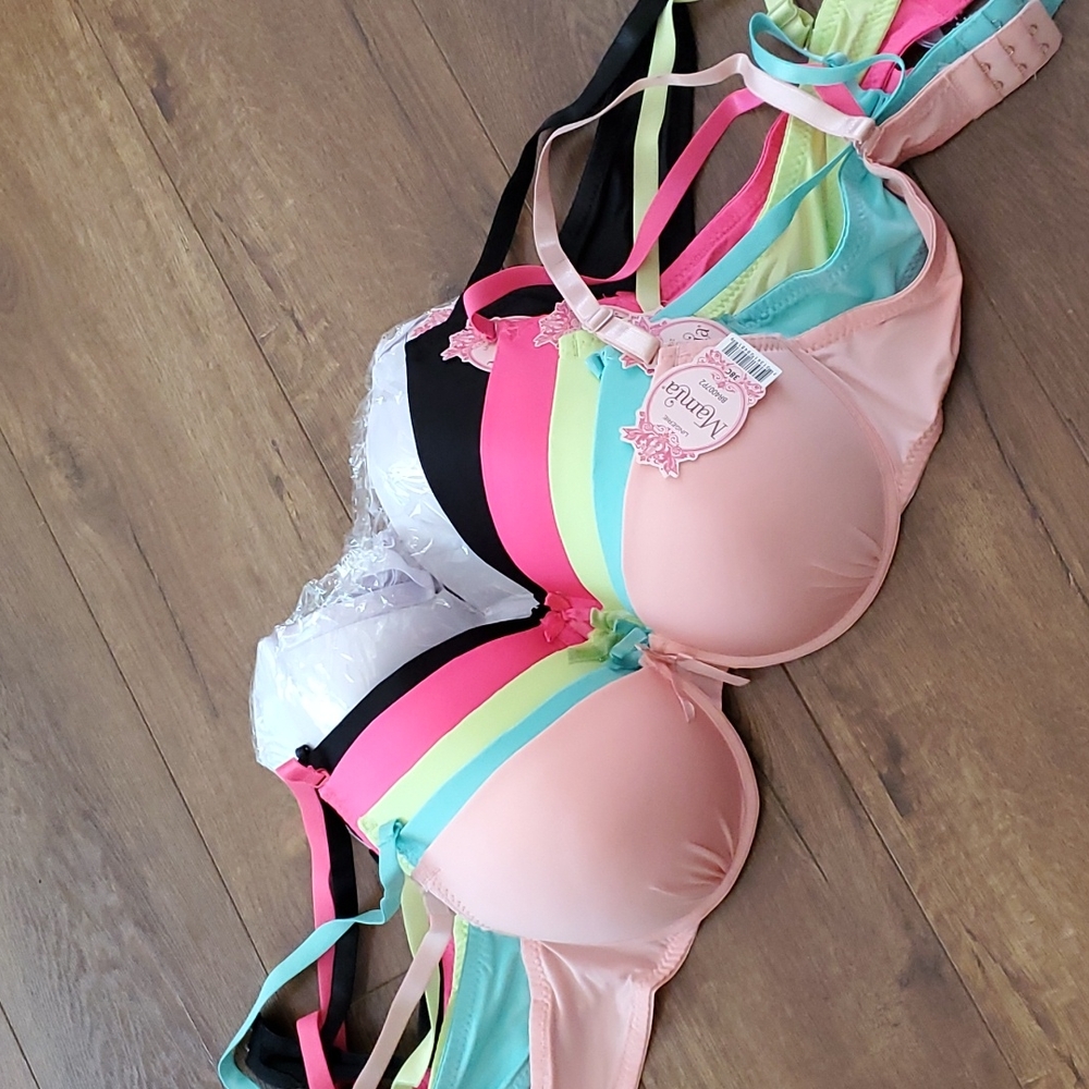 New mamia set of 6 bras